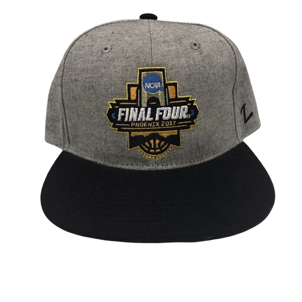 Final Four College Basketball 2017 Phoenix Arizona NCAA Snapback Cap Hat Gray
